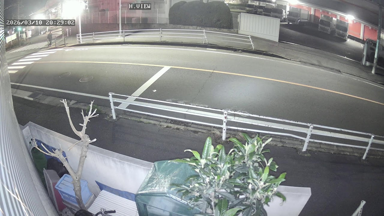 2号機　厚木街道　泉の森交差点　4Kリアルタイムライブ配信　【12時間ごとに、アーカーブ制作のため、5分～30分程度のスタンバイ時間がございます。】