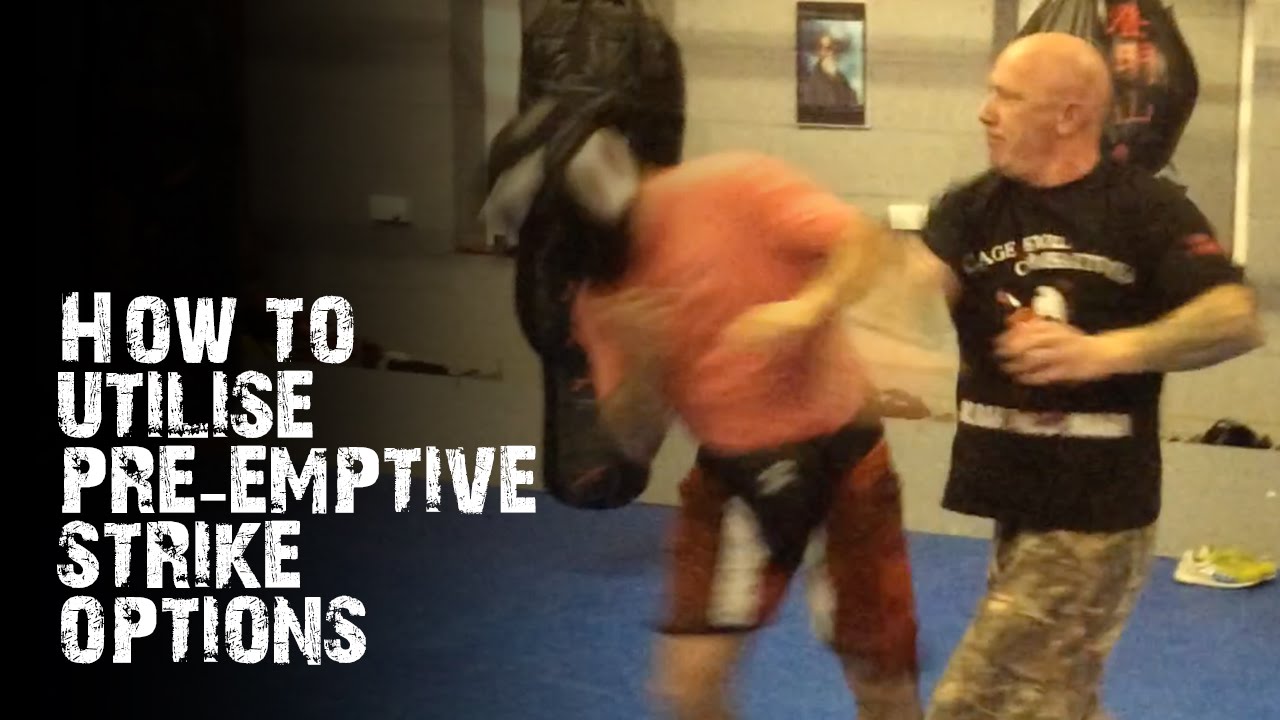Krav Maga Self Defence - Pre-Emptive Strike Options