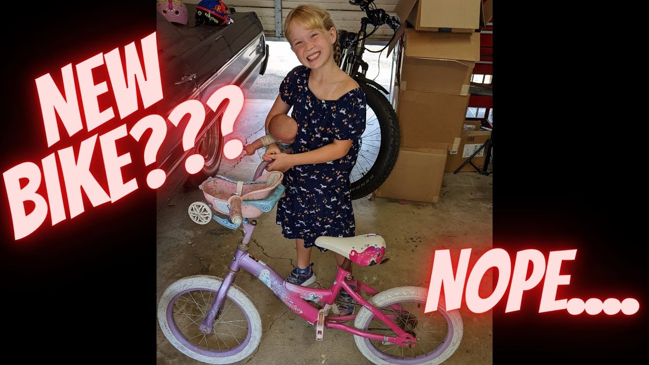 PROJECT: DAUGHTERS BIKE REFURB.