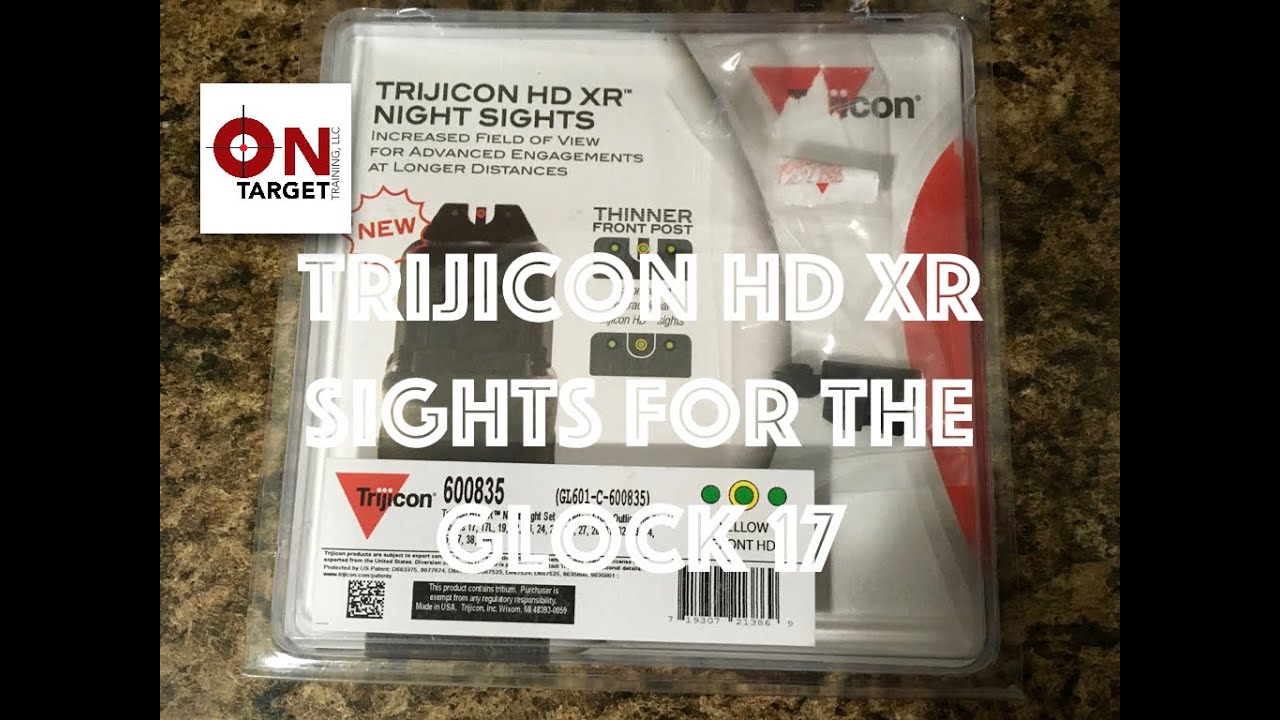 Trijicon HD XR Night Sights