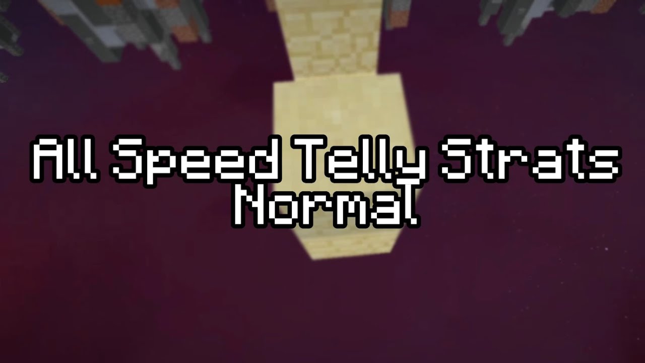 All Speed Telly strats on McPlayHD (normal)