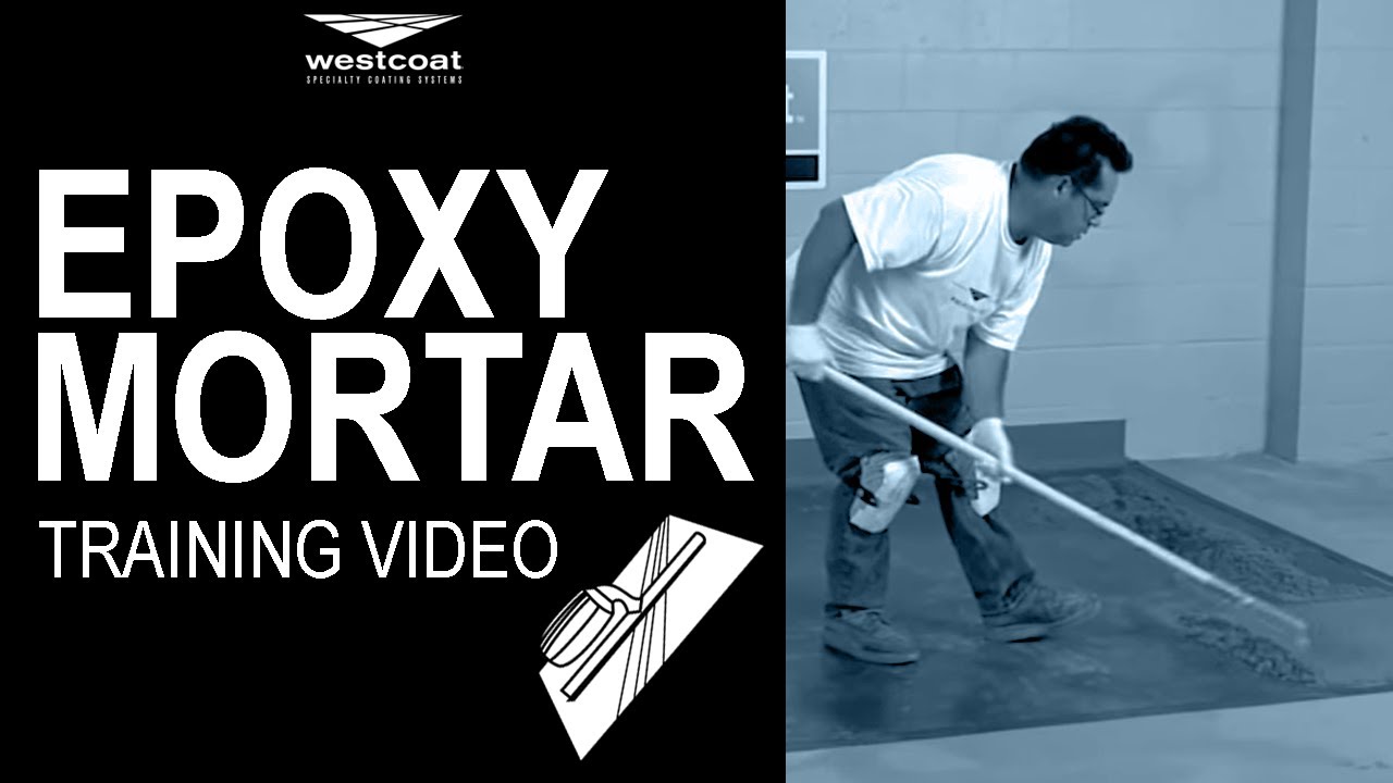 How To Install Epoxy Mortar