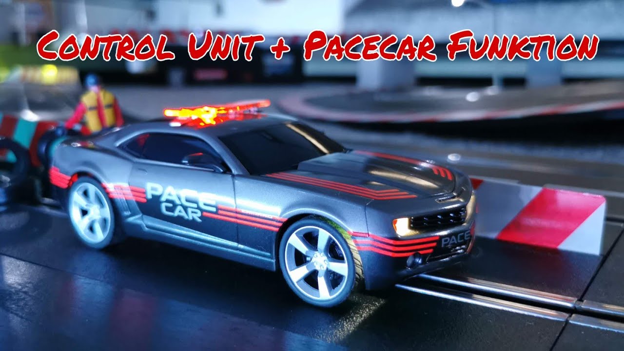 Carrera Digital 132 Control Unit programmieren und Pace Car Funktion