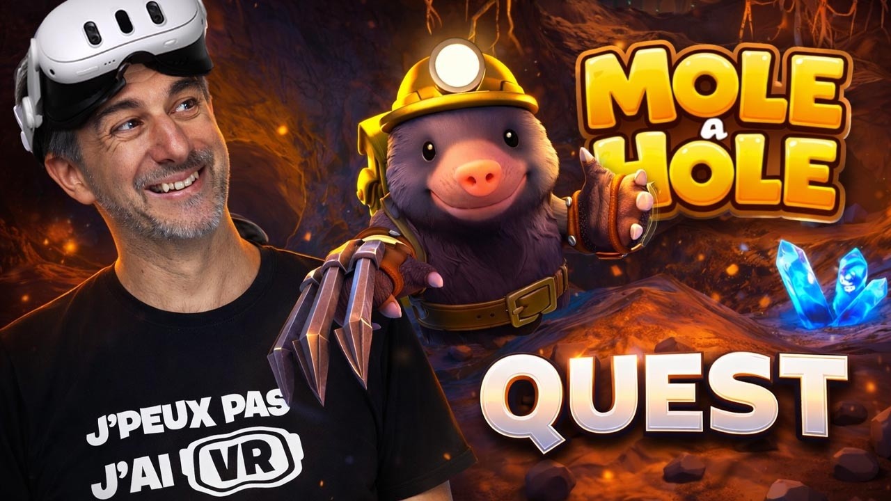 Une taupe, des trous, des trésors, et c'est addictif... 💥 MOLE A HOLE sur QUEST