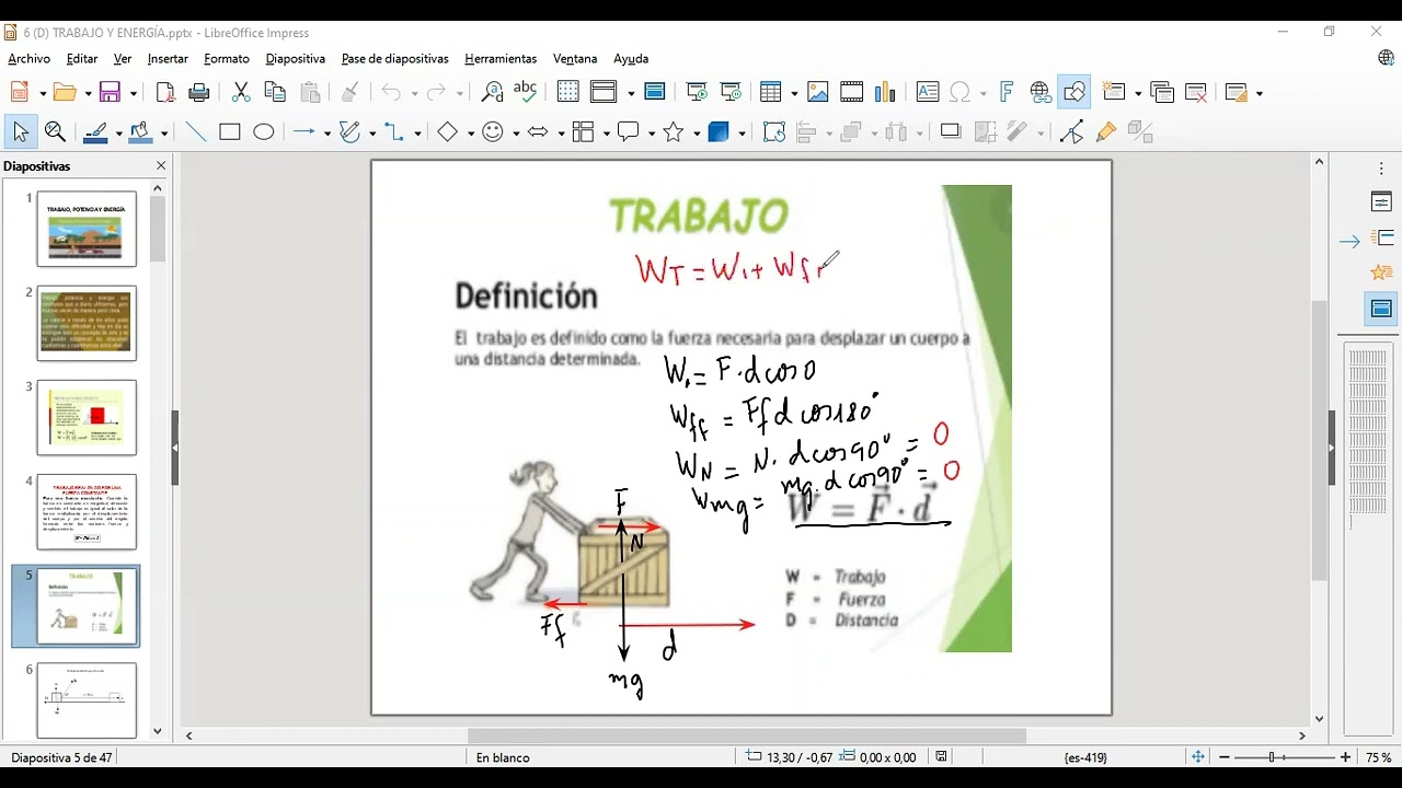 27Clases Trabajo y energía