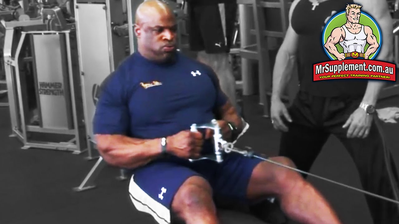 Ronnie Coleman's Seated Cable Row | Back Exercise #3