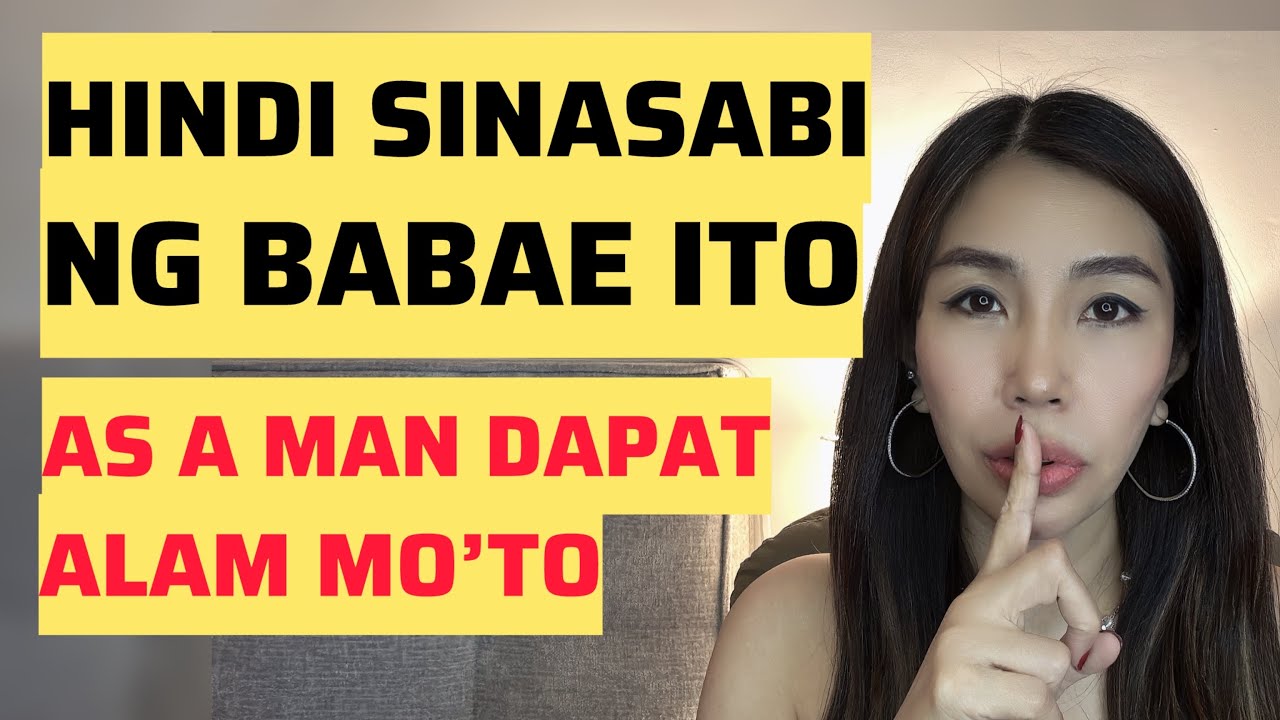 4 BAGAY HINDI SINASABI NG BABAE, DAPAT ALAM MO'TO | CHEERYL TING