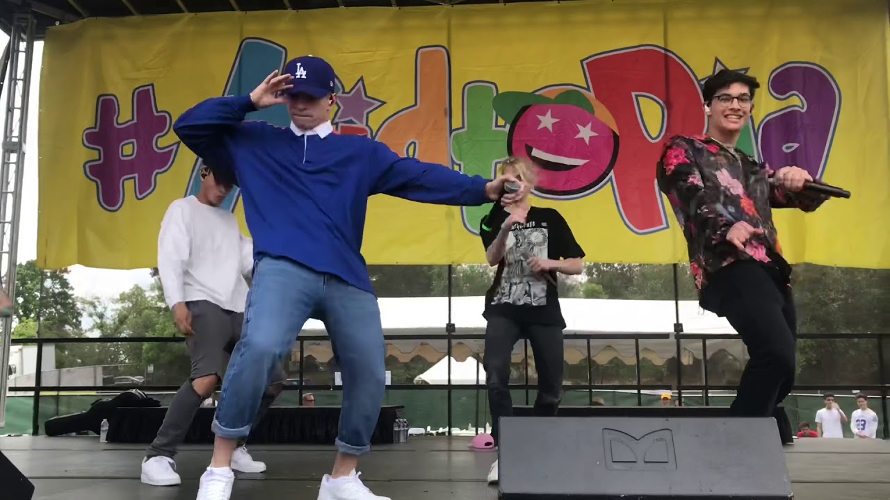 PRETTYMUCH and In Real Life at Kidtopia