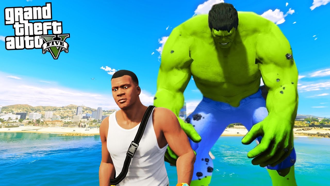 THE HULK AS MY BODYGUARD IN GTA 5!!! (GTA 5 Mods)