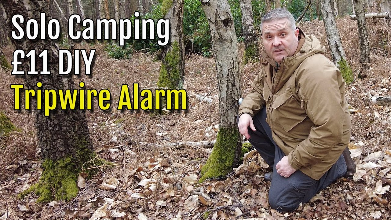 DIY Tripwire Siren £11 | Solo Wild Camping