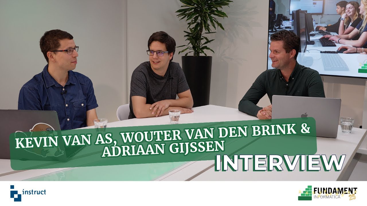 In gesprek met Kevin, Wouter & Adriaan | 25 jaar Fundament Informatica