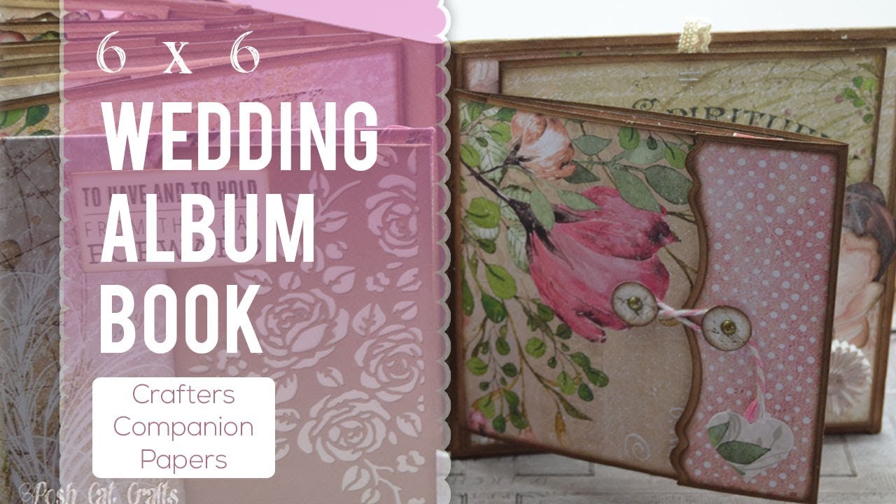 Wedding Album 6x6 Mini Scrapbook