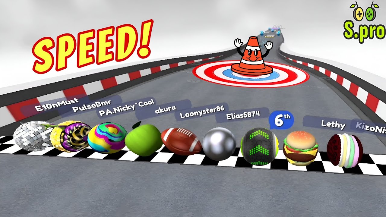 Going Balls - Speedrun Epic Race 544 ᯓ⚽︎ #goingballs #gameplay #marblesrace