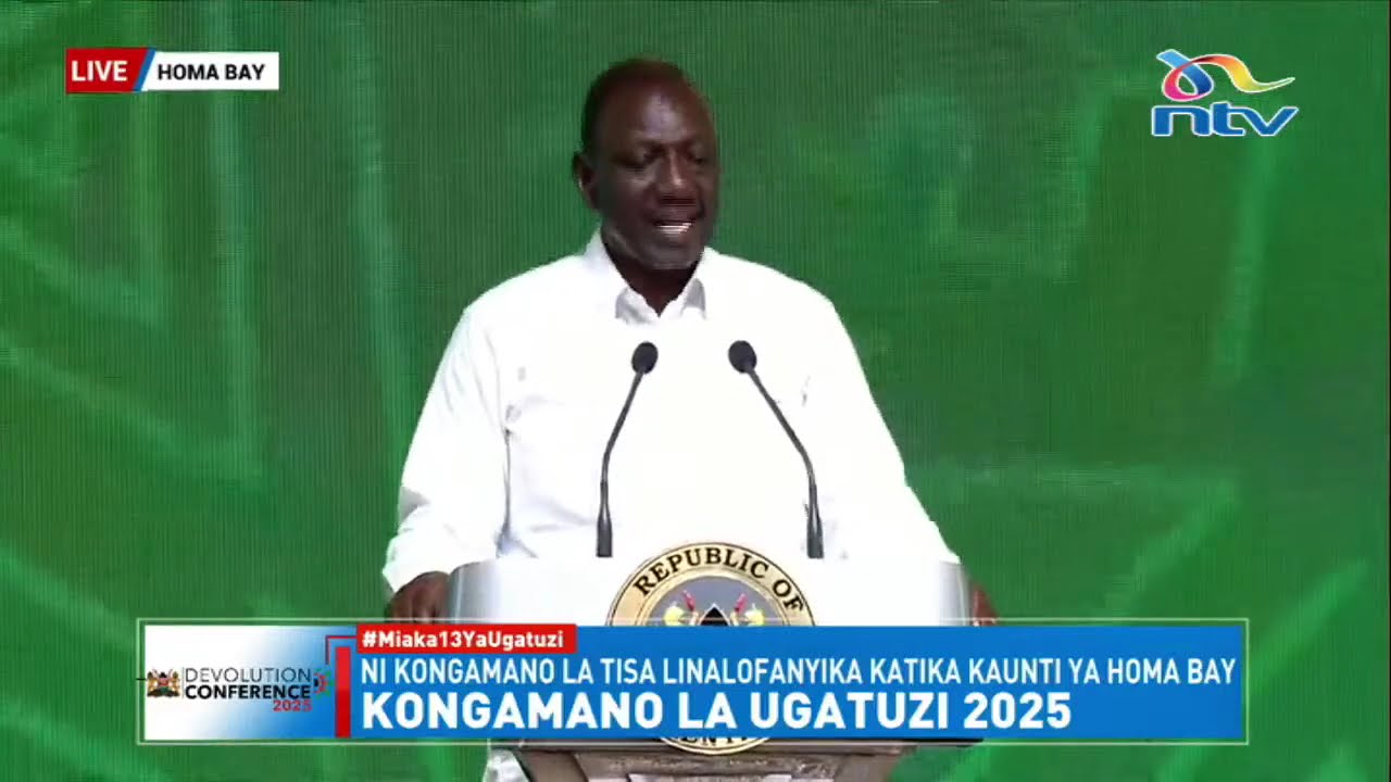 President Ruto (Full Speech) ~ Devolution Conference 2025