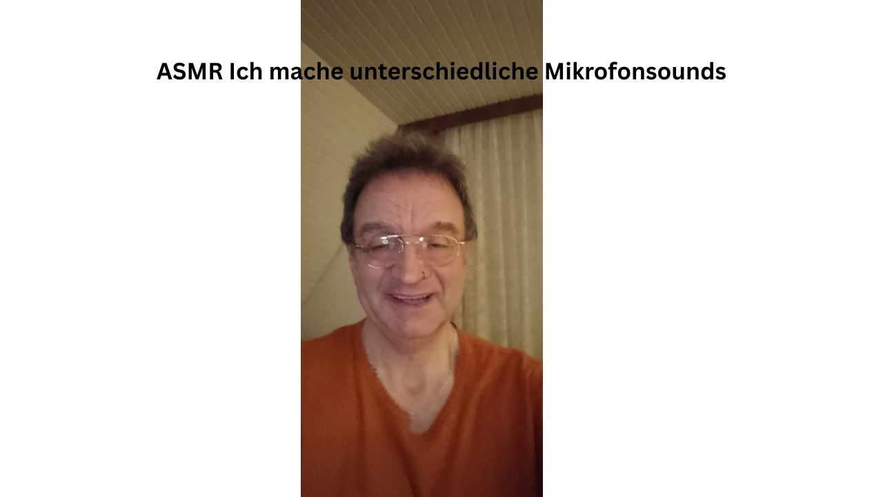 ASMR Ich mache unterschiedliche Mikrofonsounds