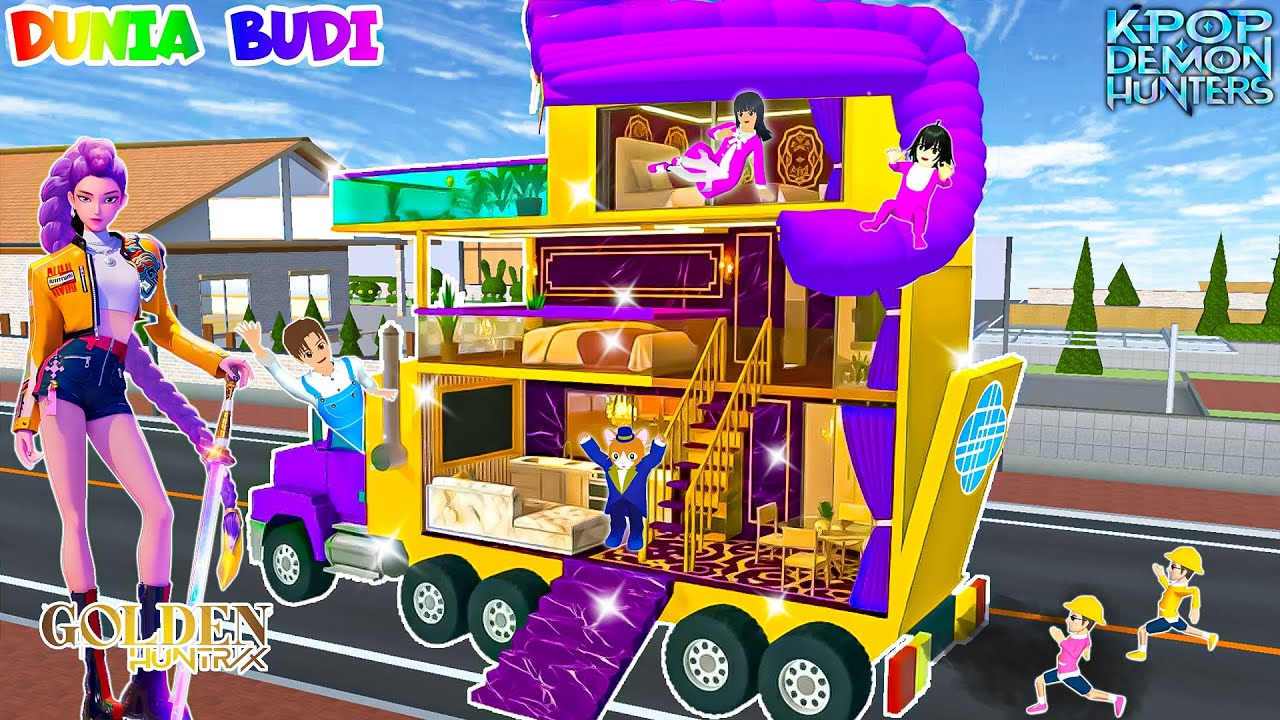 Yuta Mio RUMI Buat Kamar Bertingkat Diatas Truk | Semua Panik Malamnya Dicegat RUMI Palsu 😱