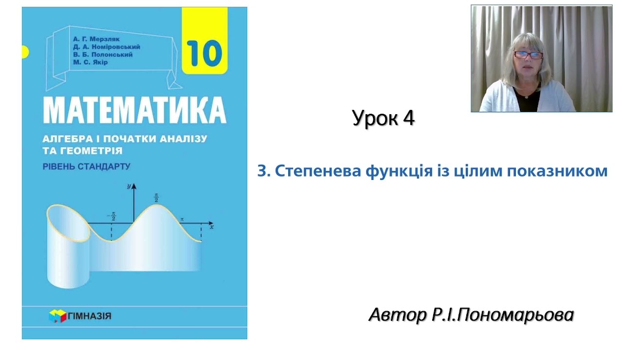 Степенева функція з цілим показником