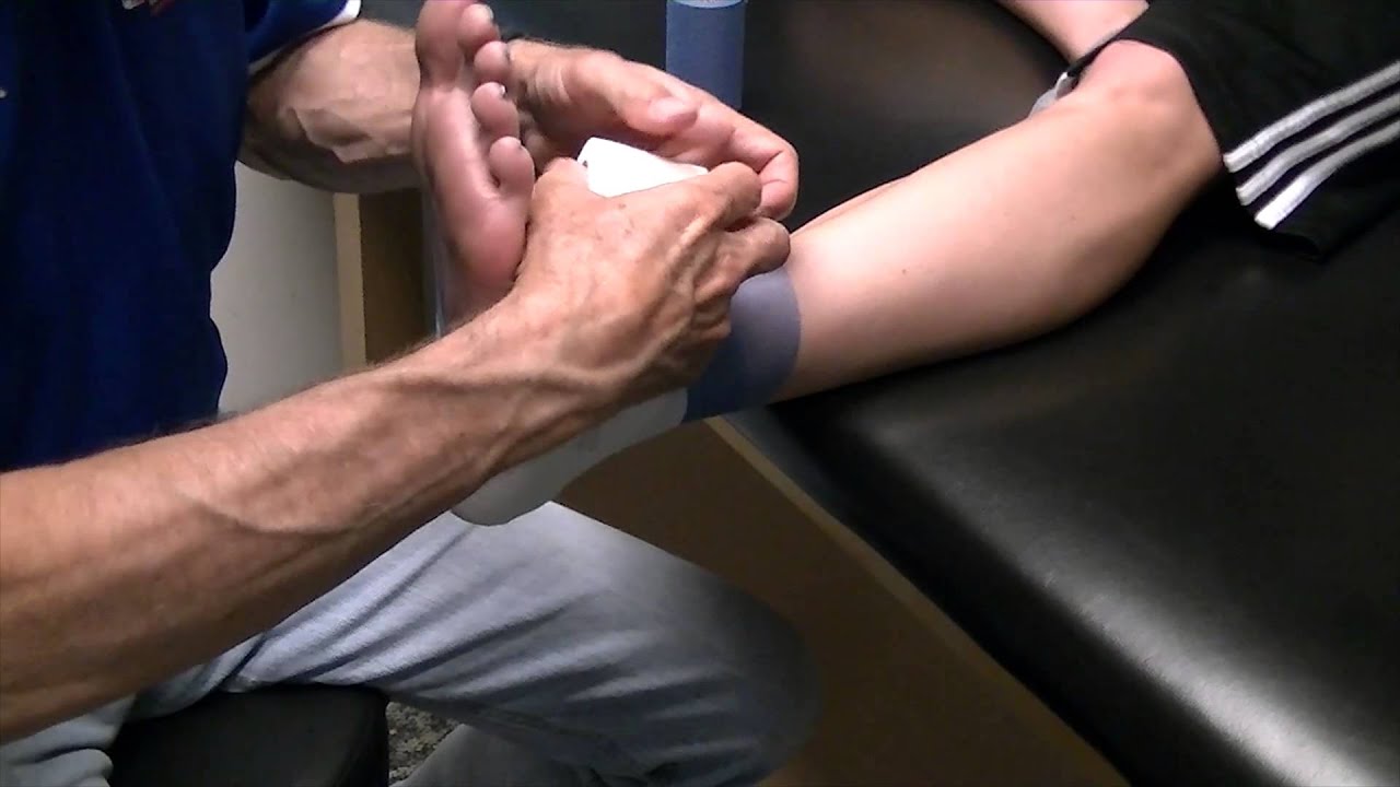 Sever's Disease Tape Job