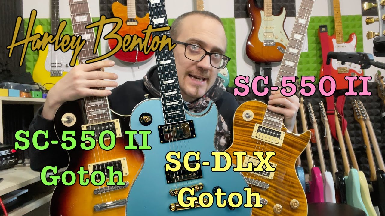 Harley Benton SC-550 II SC-550 Gotoh i SC-DLX Gotoh: Prezentacja, opinia i r&oacute;żnice