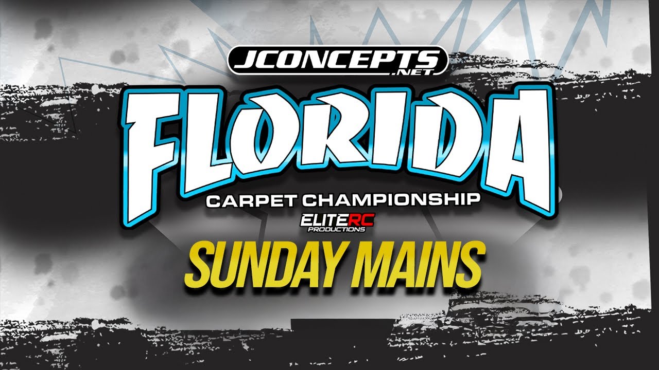 2025  FCC Florida Carpet Championship |  Sunday Mains | Beachline Rc Raceway