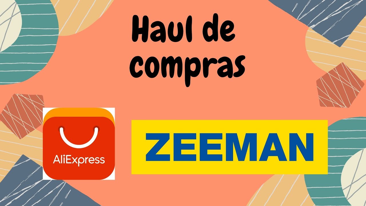 Pequeñas compras en AliExpress y Zeeman 