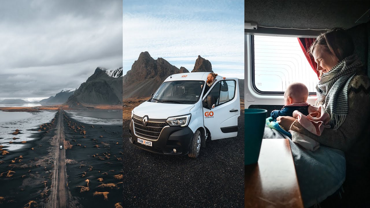 VAN LIFE IN ICELAND with my 4 month old baby!