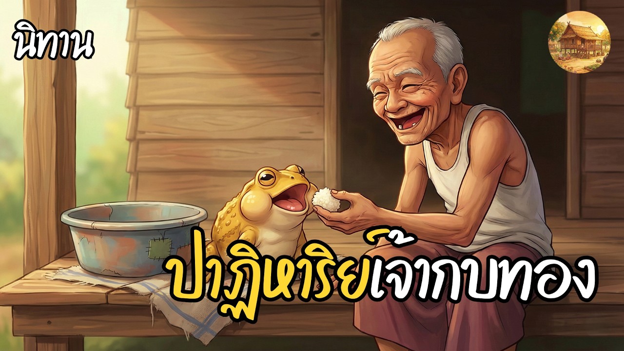 ปาฏิหาริย์เจ้ากบทอง | EP.1 นิทานกลางสวน #นิทานพื้นบ้าน #นิทานก่อนนอน #นิทานสอนใจ