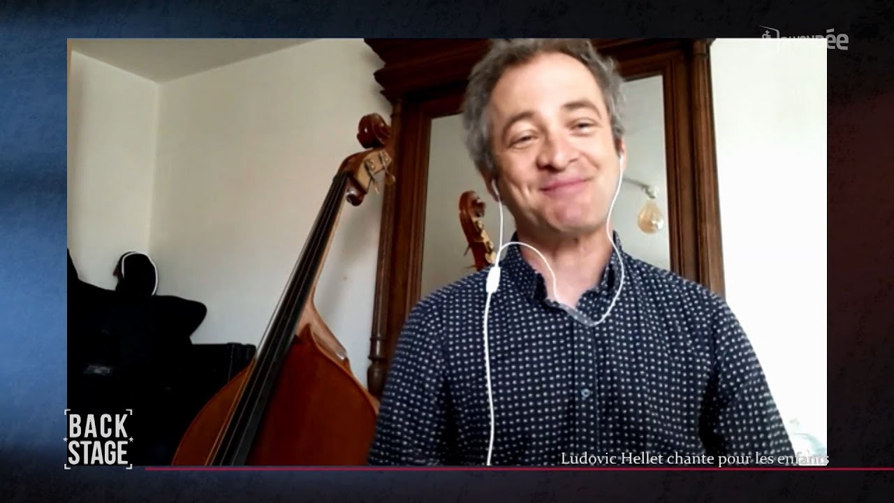 Ludovic Hellet chante pour les enfants