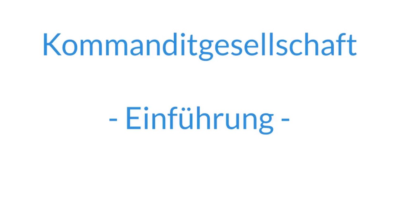 Einführung in die 