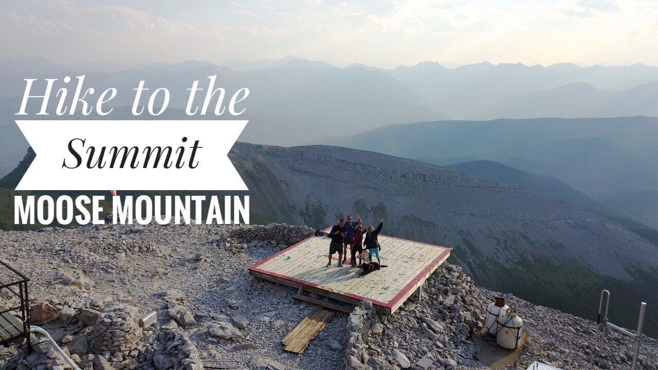 Hiking and Climbing Moose Mountain - touring Alberta in expedition vehicle