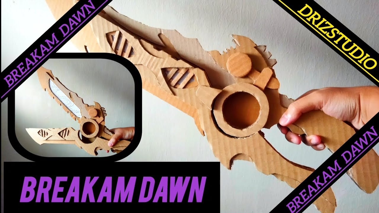 BREAKAM DAWN (FROM CARDBOARD) @Drizzstudio_02 #kamenriderzeztz #diy #kamenrider #latest #cosplay