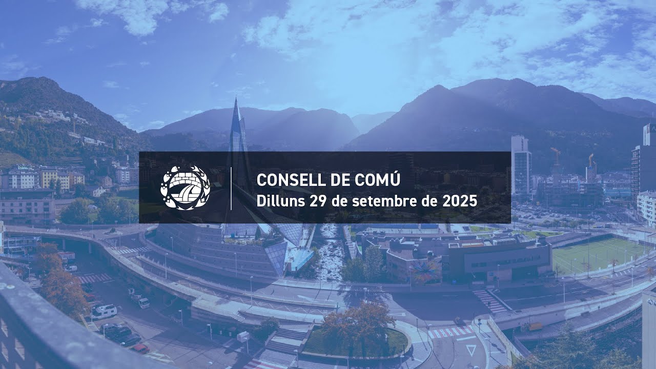Consell de Comú dijous 29 de Setembre de 2025