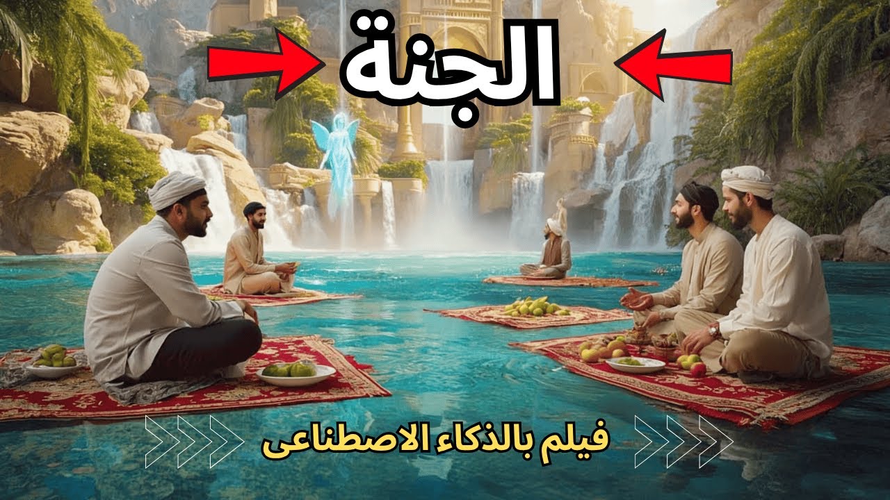 رحلة إلى الجنة… صور ومشاهد مذهلة بذكاء اصطناعي