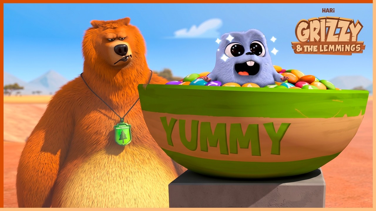 Safari Express | Grizzy & the Lemmings | 30' Compilation | 🐻🐹 Cartoon for Kids