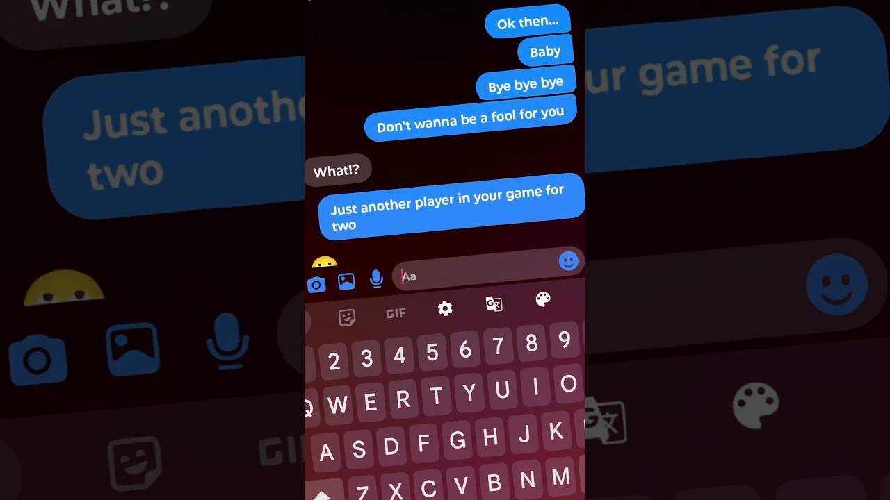 Bye bye bye - Chat Lyrics 💀