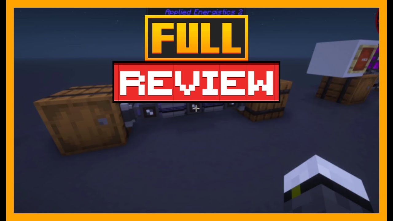 COMPLETE REVIEW of the AE2 MOD (APPLIED ENERGISTICS 2) in MINECRAFT