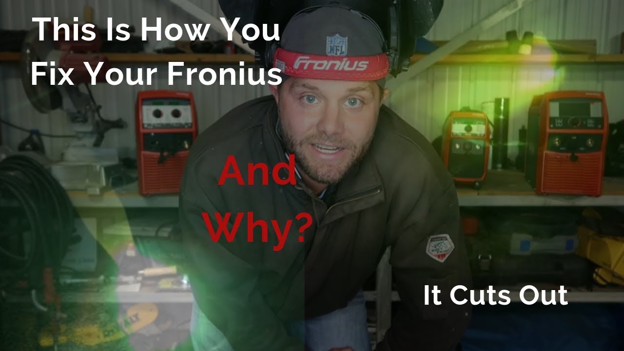 Does Your Fronius Accupocket Or TransPocket Cut Out During Welding?!?!?