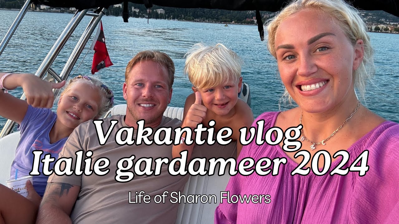 Vakantievlog: Italie gardameer 2024 - Storm opkomst, waterskien en heel veel gezelligheid!