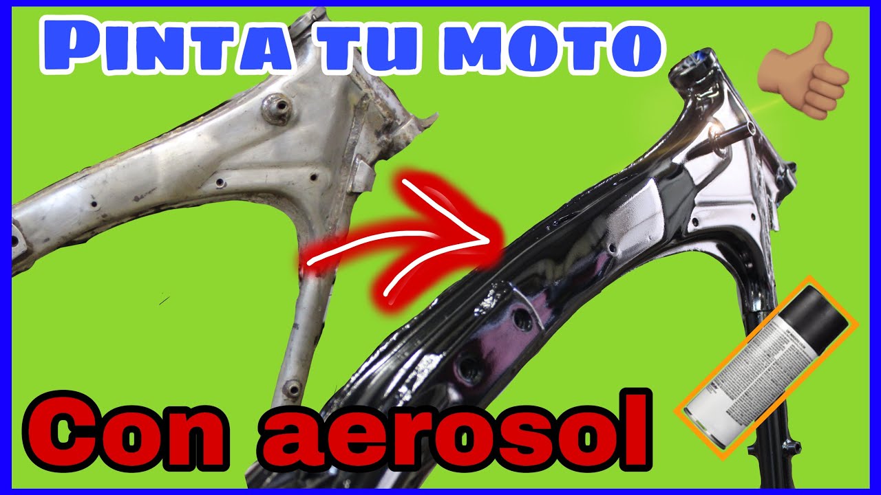 ❗️COMO PINTAR MOTO CON AEROSOL PASO A PASO ❗️I PROYECTO RESTAURACIÓN I PARTE 6 I ROD