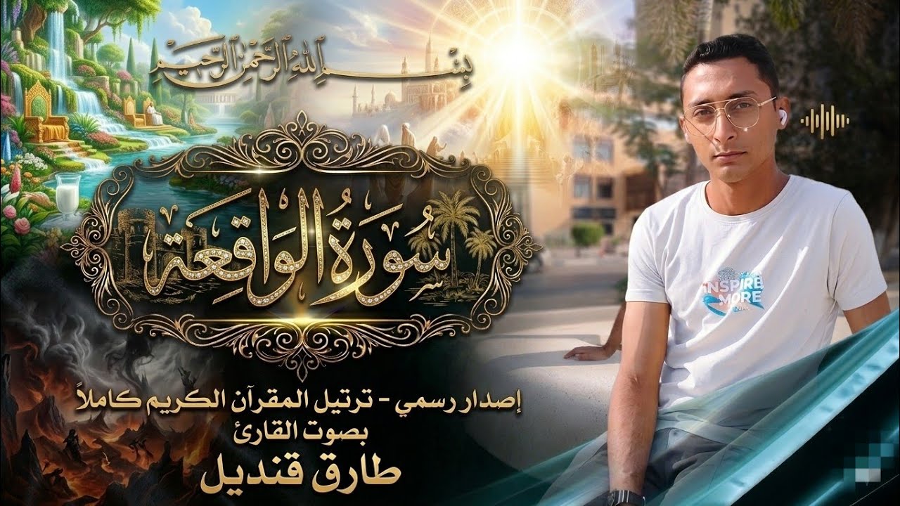 حصريا سورة الواقعة | القارئ طارق قنديل #قرآن