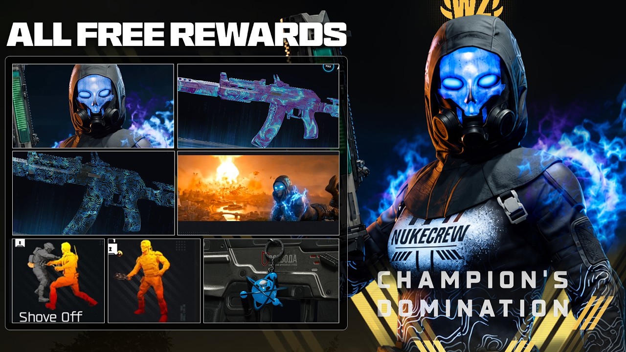 ВСЕ 15+ НОВЫХ НАГРАД ЗА NUKE В CHAMPIONS QUEST: ГЕЙМПЛЕЙ И ОБЗОР! (Анимированный оперативник, кам...