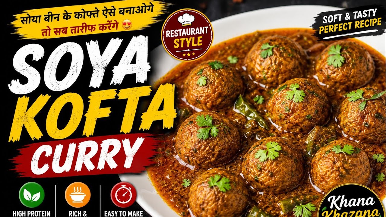सोया बीन के कोफ्ते ऐसे बनाएंगे तो सब तारीफ करेंगे | Soya Kofta Curry | soyabean ke kofte