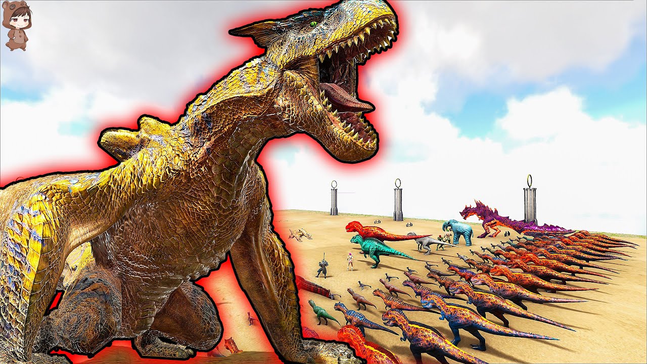 Tigrex VS Mod Dinosaurs | ARK Mod Battle Ep.381