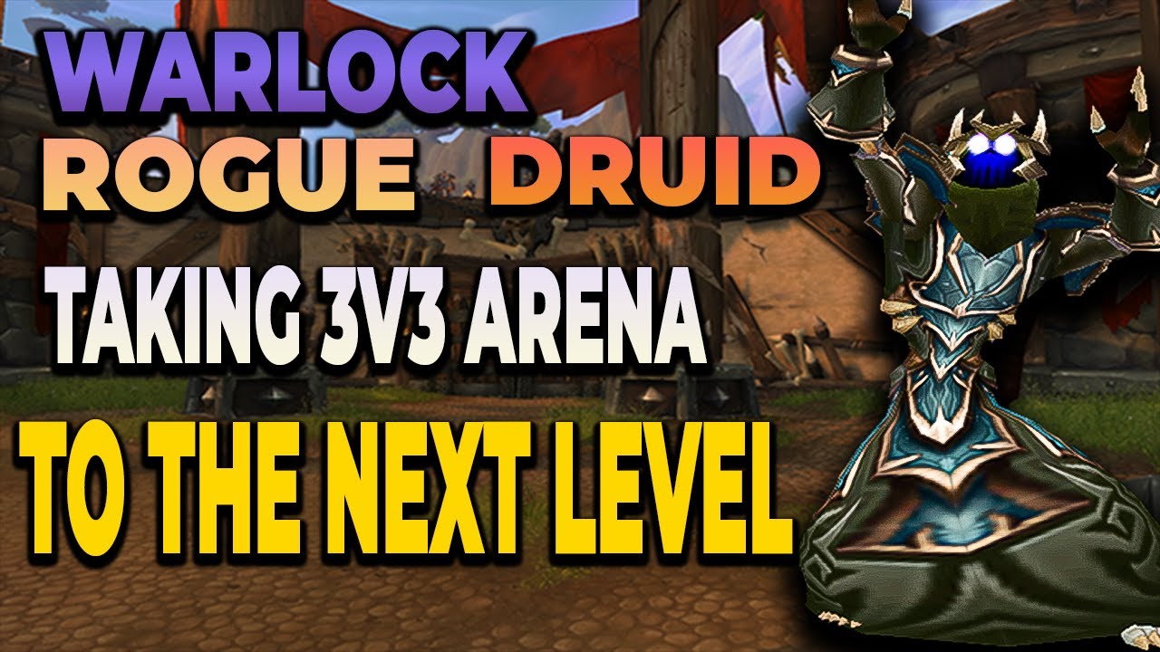 Rank 1 Warlock Takes TBC Classic 3v3 Arena to the Next Level! | TBC Arena with Flop and C9 Graycen