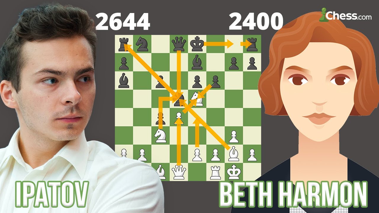 Büyükusta 2400'lük Beth Harmon'a Karşı! | 3. Bölüm | GM Alexander Ipatov