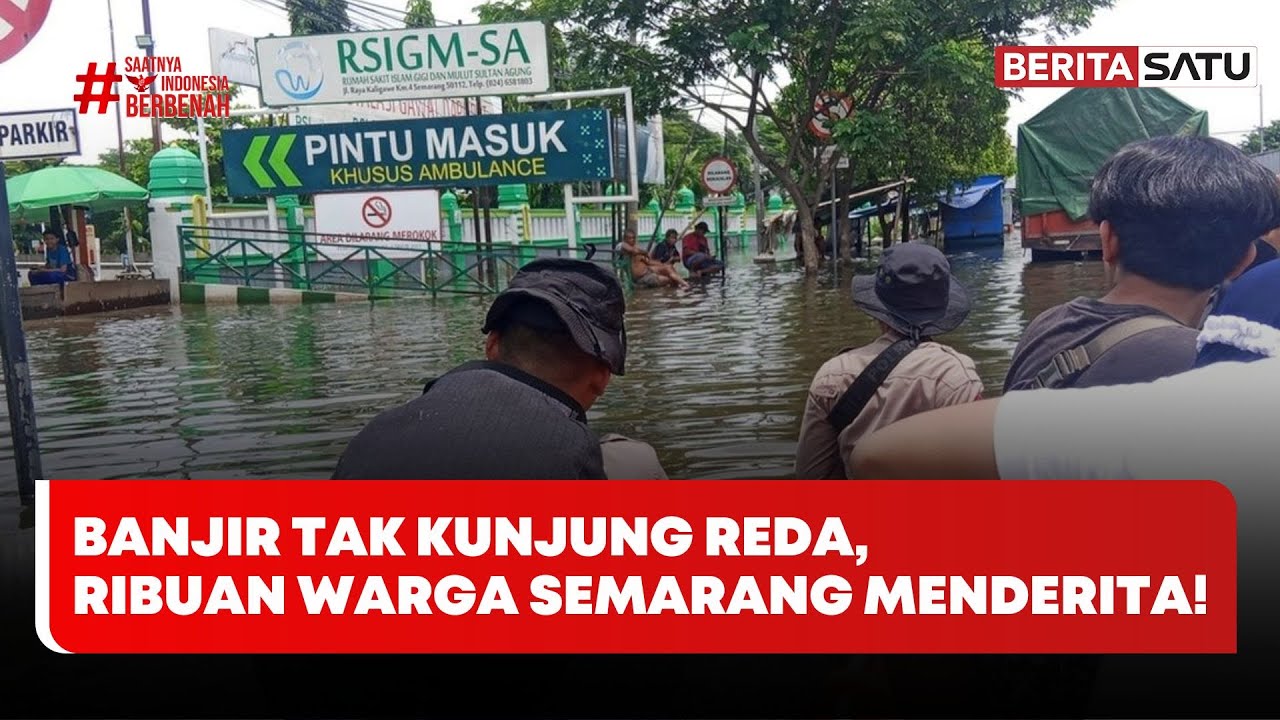 Air Tak Kunjung Surut, Ribuan Warga Semarang Masih Terkepung Banjir #Beritasatu