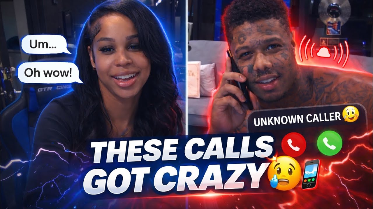 Blueface Takea Calls With Bri 