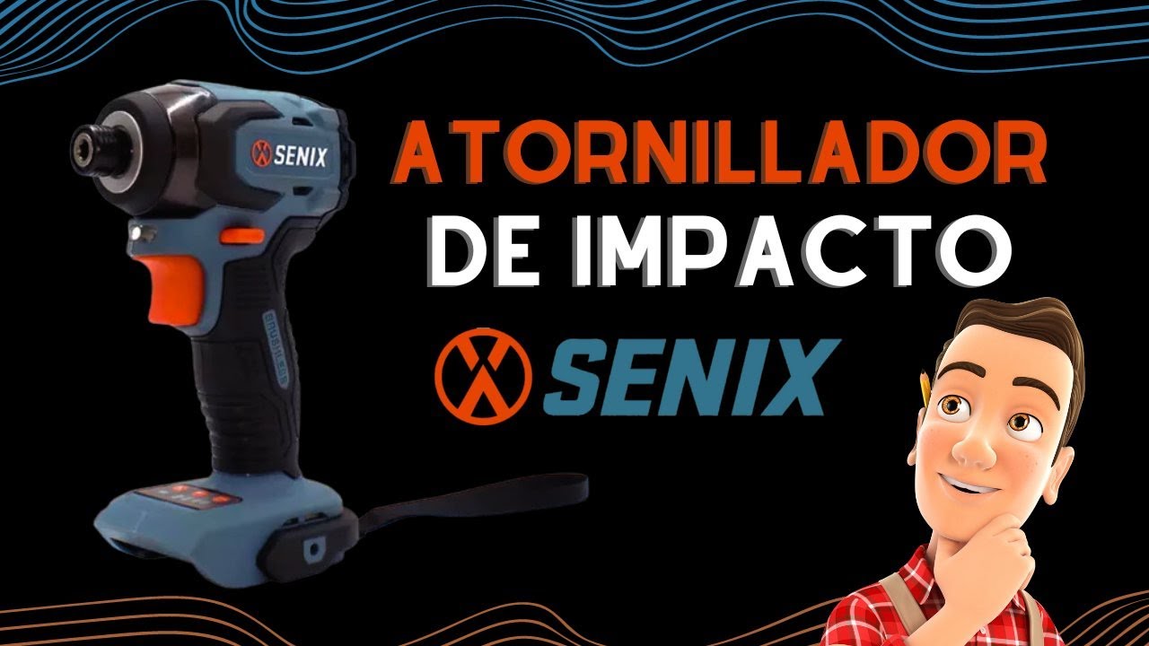 Conociendo el atornillador de impacto SENIX modelo PDIX2-M2-0 @senixtools