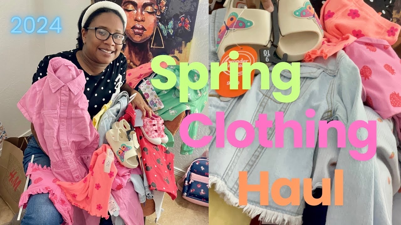*New* 6yr Old Girl Spring Clothing Haul. H&M, Target, Walmart + More…