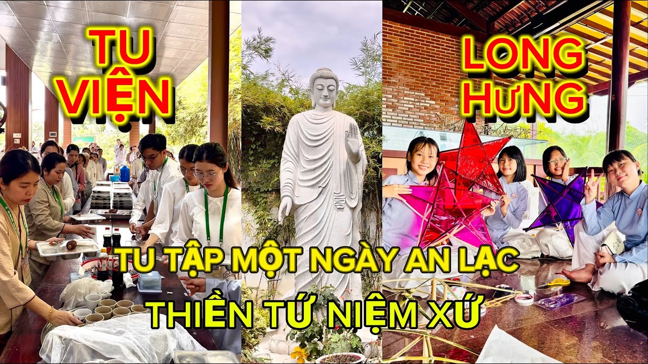 Tu Viện Long Hưng Tổ Chức Khoá Tu Thiền Tứ Niệm Xứ Cho Hàng Phật Tử Khắp Nơi .